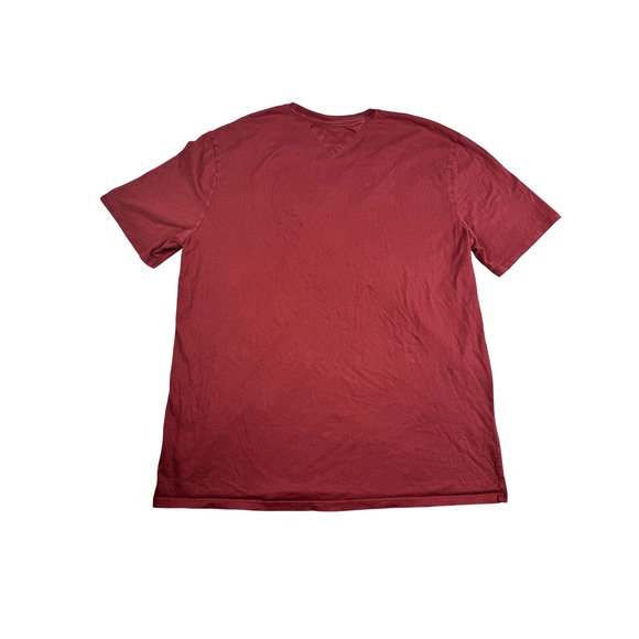 Tommy Hilfiger Mens XXL T-Shirt Short Sleeve Casual‎ Top in Red - Picture 2 of 4